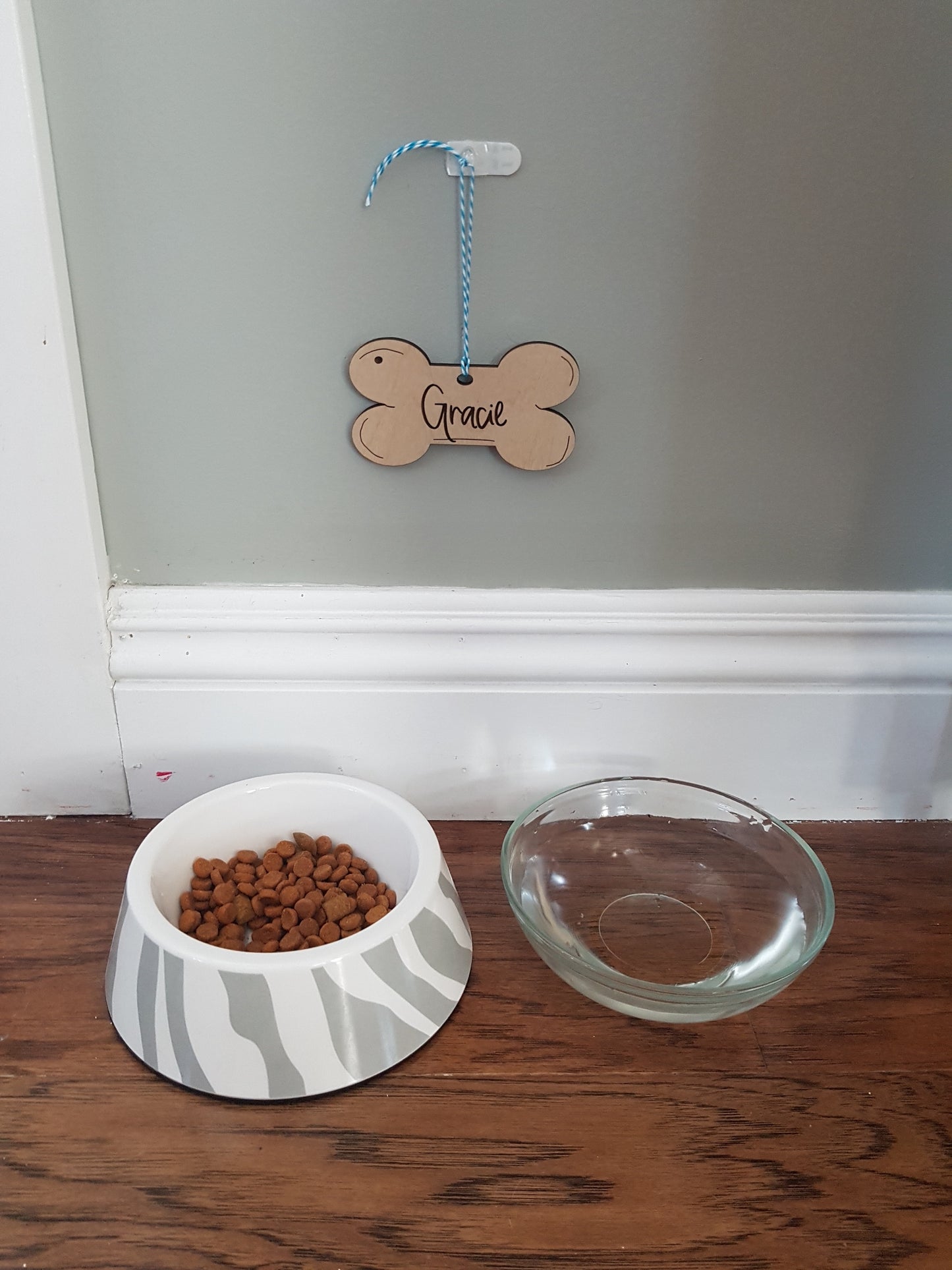 Dog Basket Tag or Tree Ornament