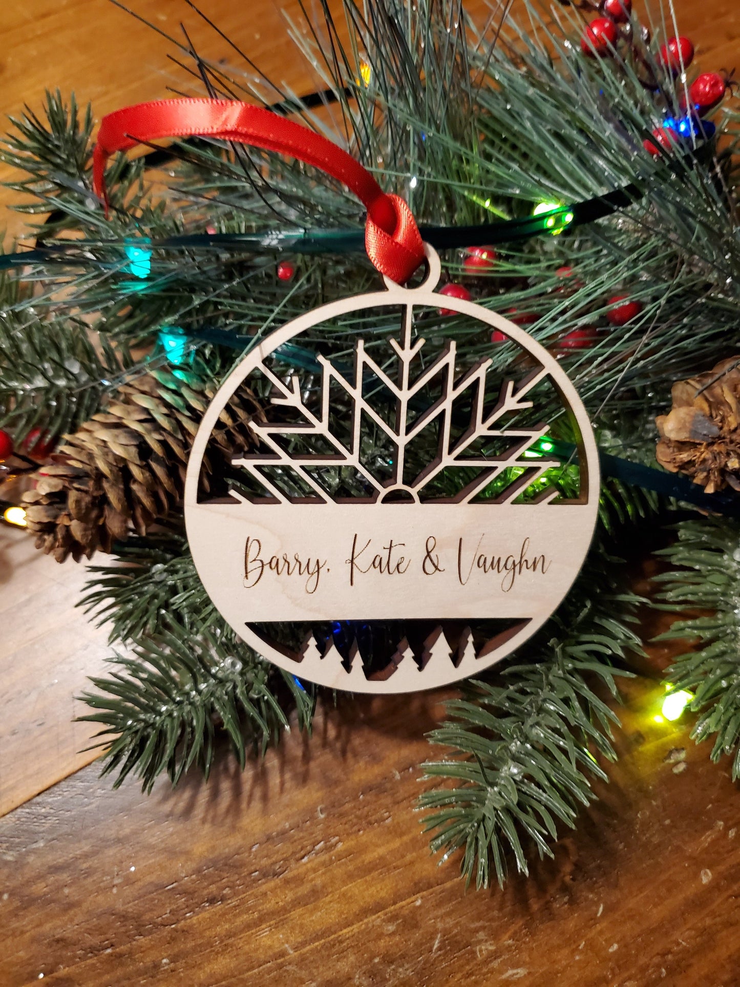 Snowflake Personalized Ornament