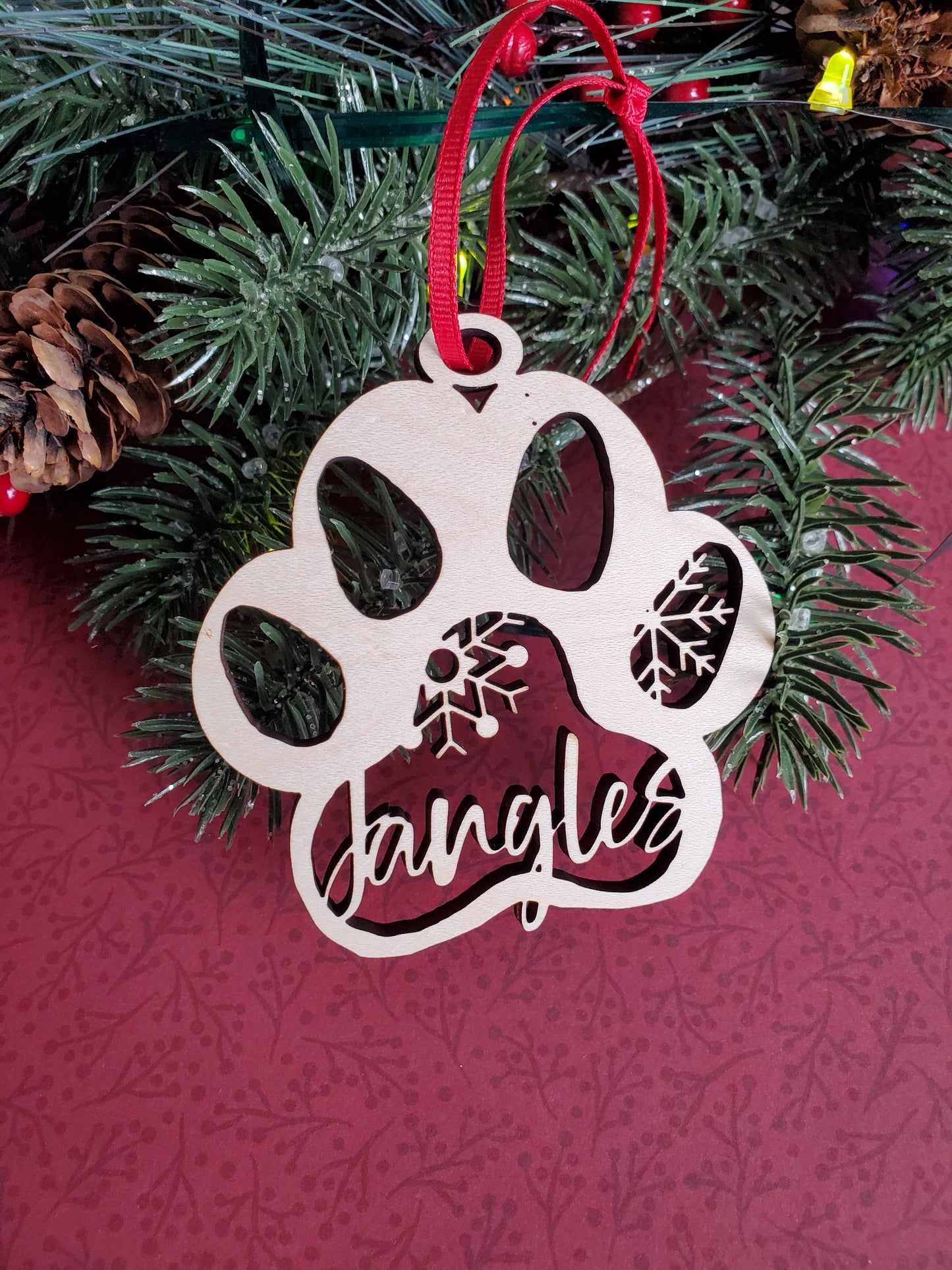 Cat Paw Ornament