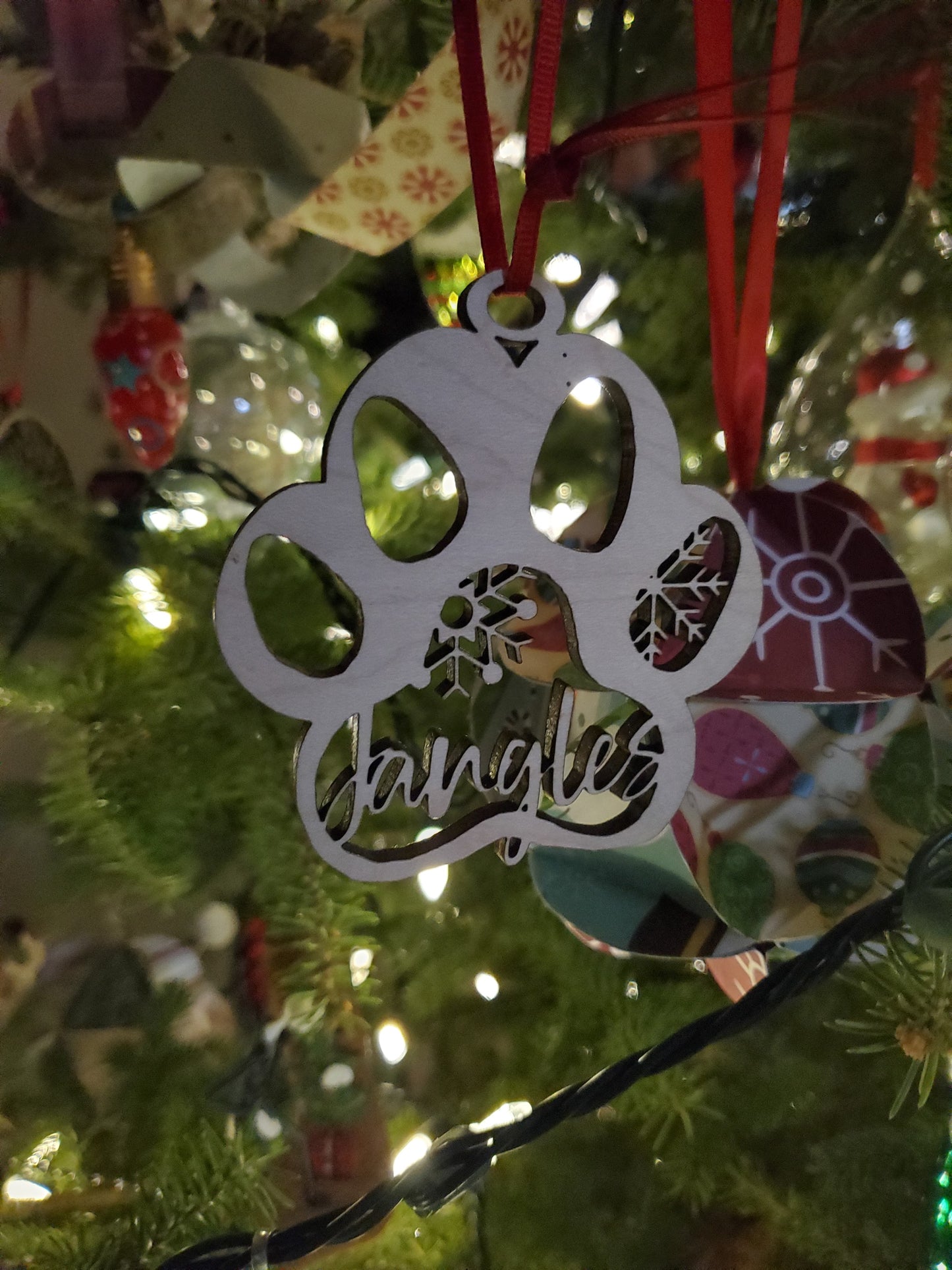 Cat Paw Ornament