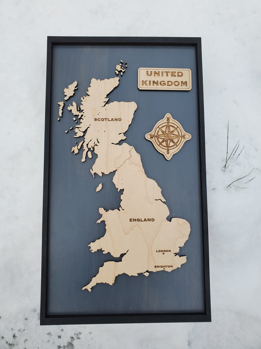 United Kingdom map