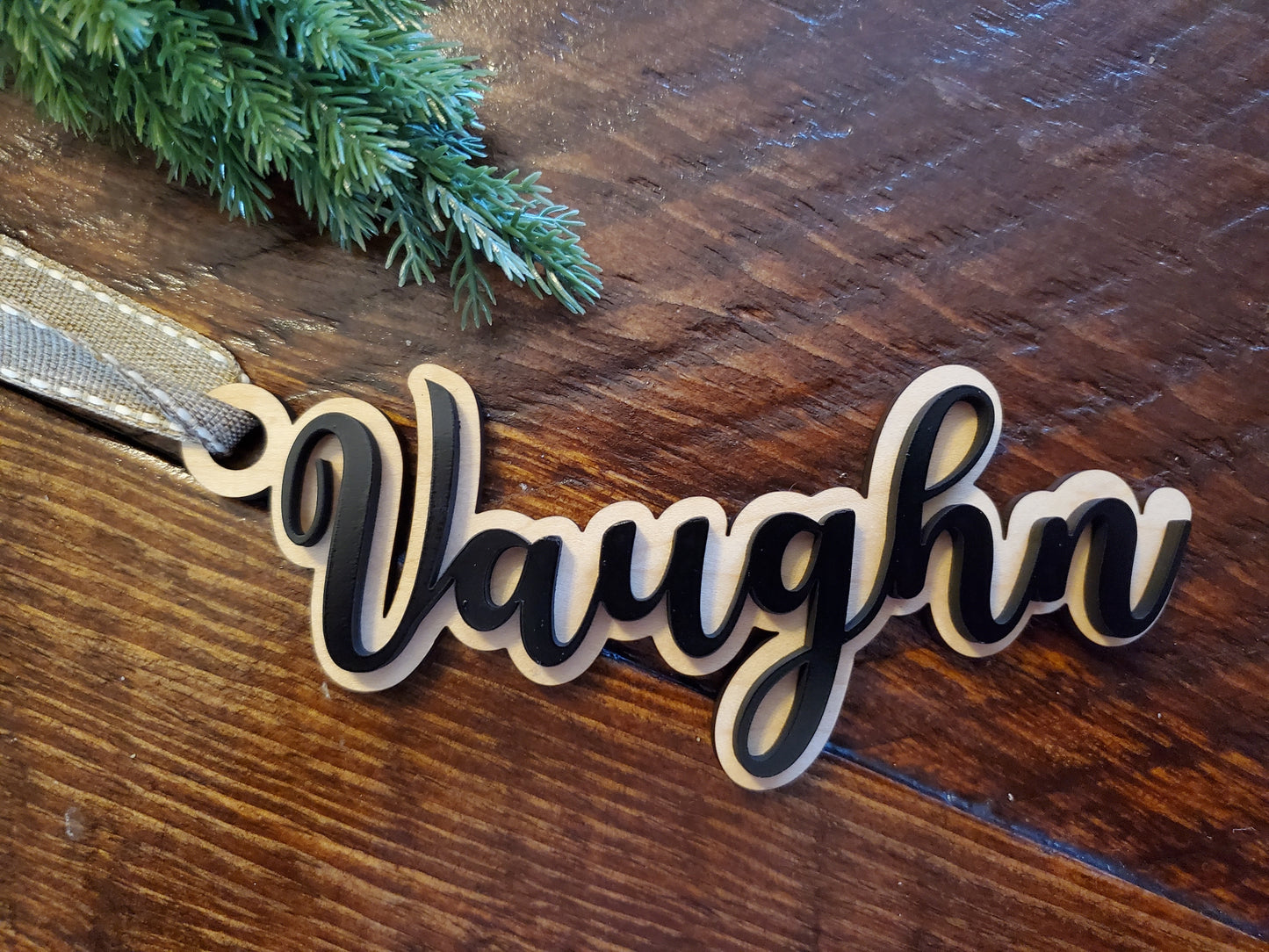 Stocking tag name only