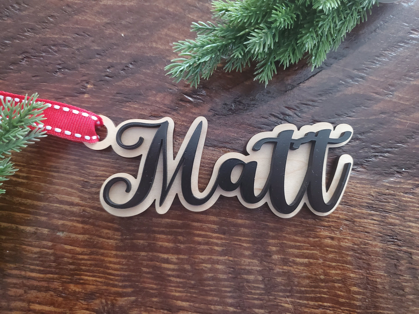 Stocking tag name only