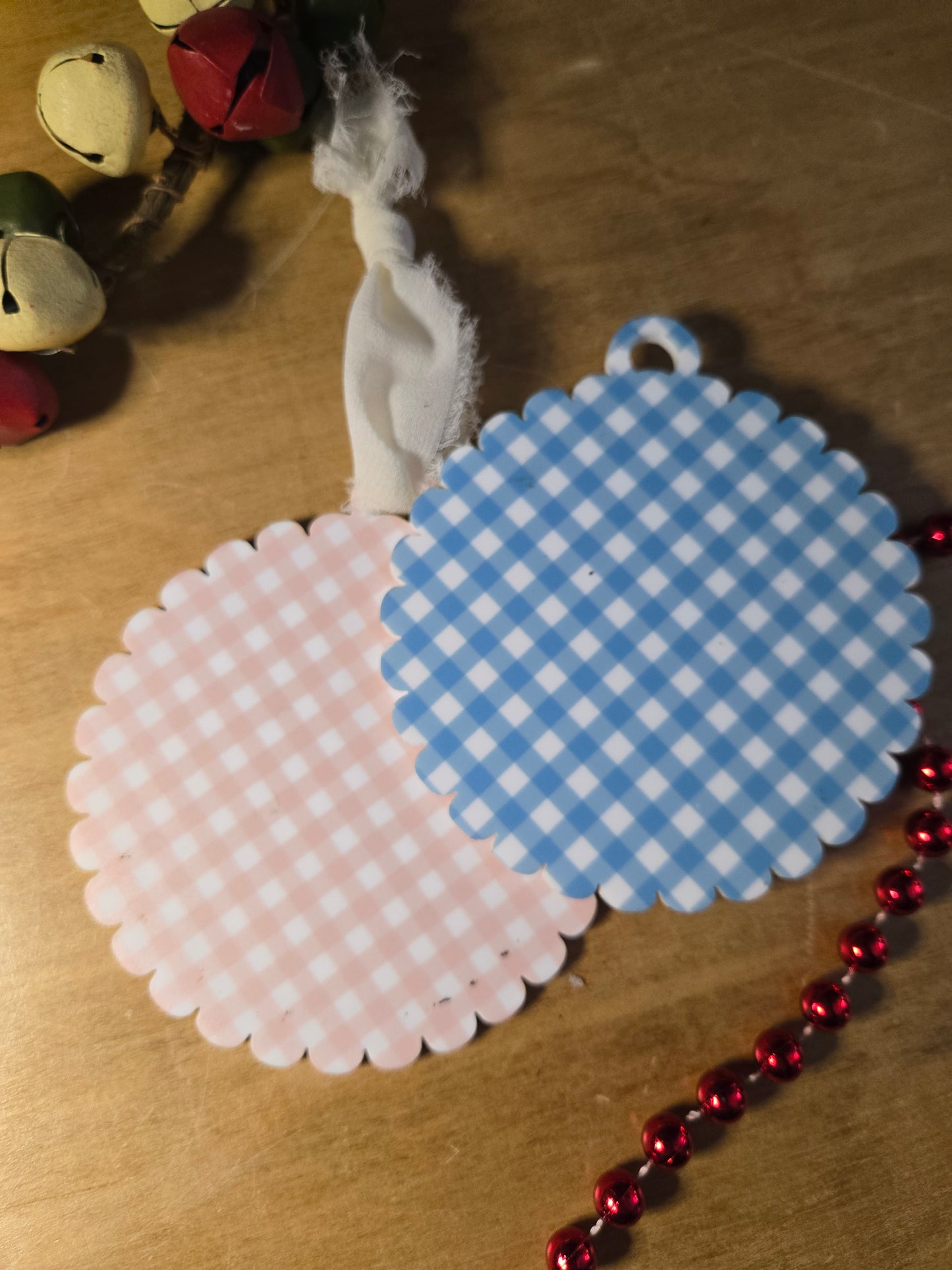 Baby’s First Christmas Ornament – Personalized Wood and Acrylic Keepsake