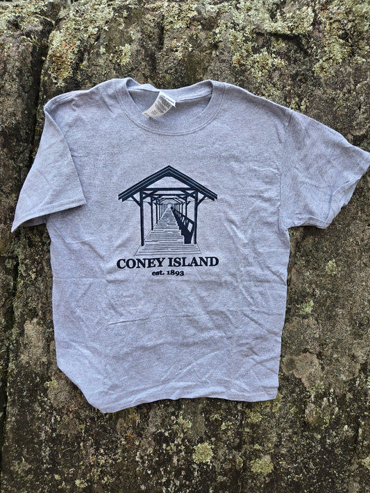 Coney Island Boardwalk Youth tshirts