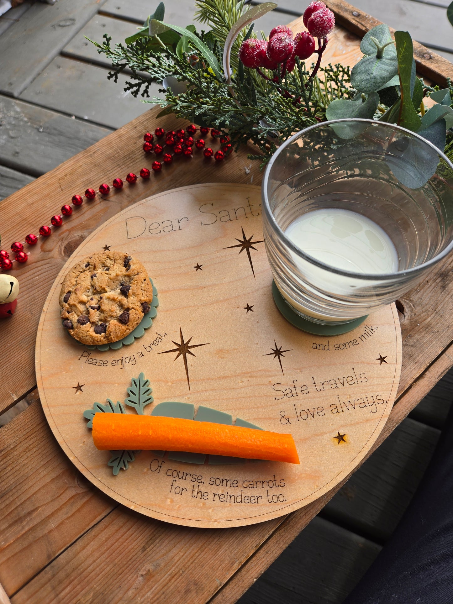 Santa Board for Christmas Eve