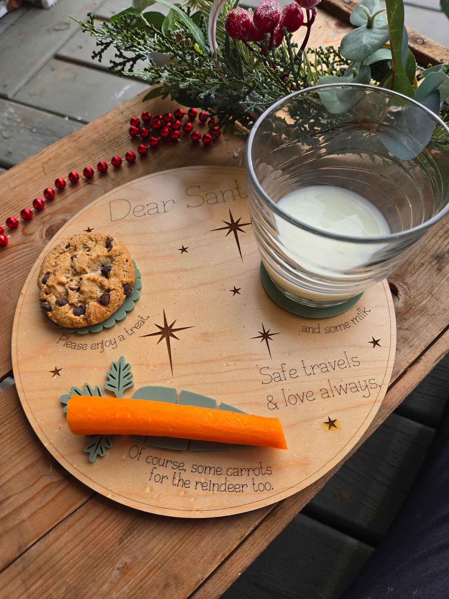 Santa Board for Christmas Eve