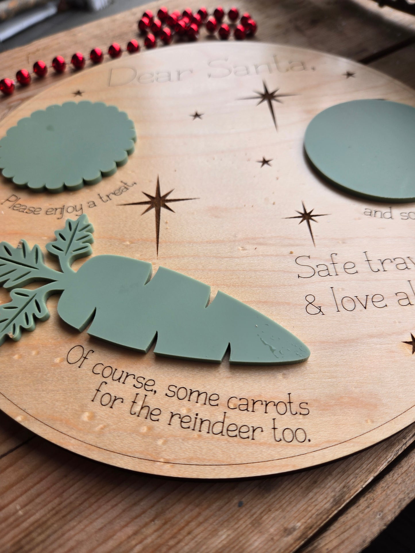 Santa Board for Christmas Eve