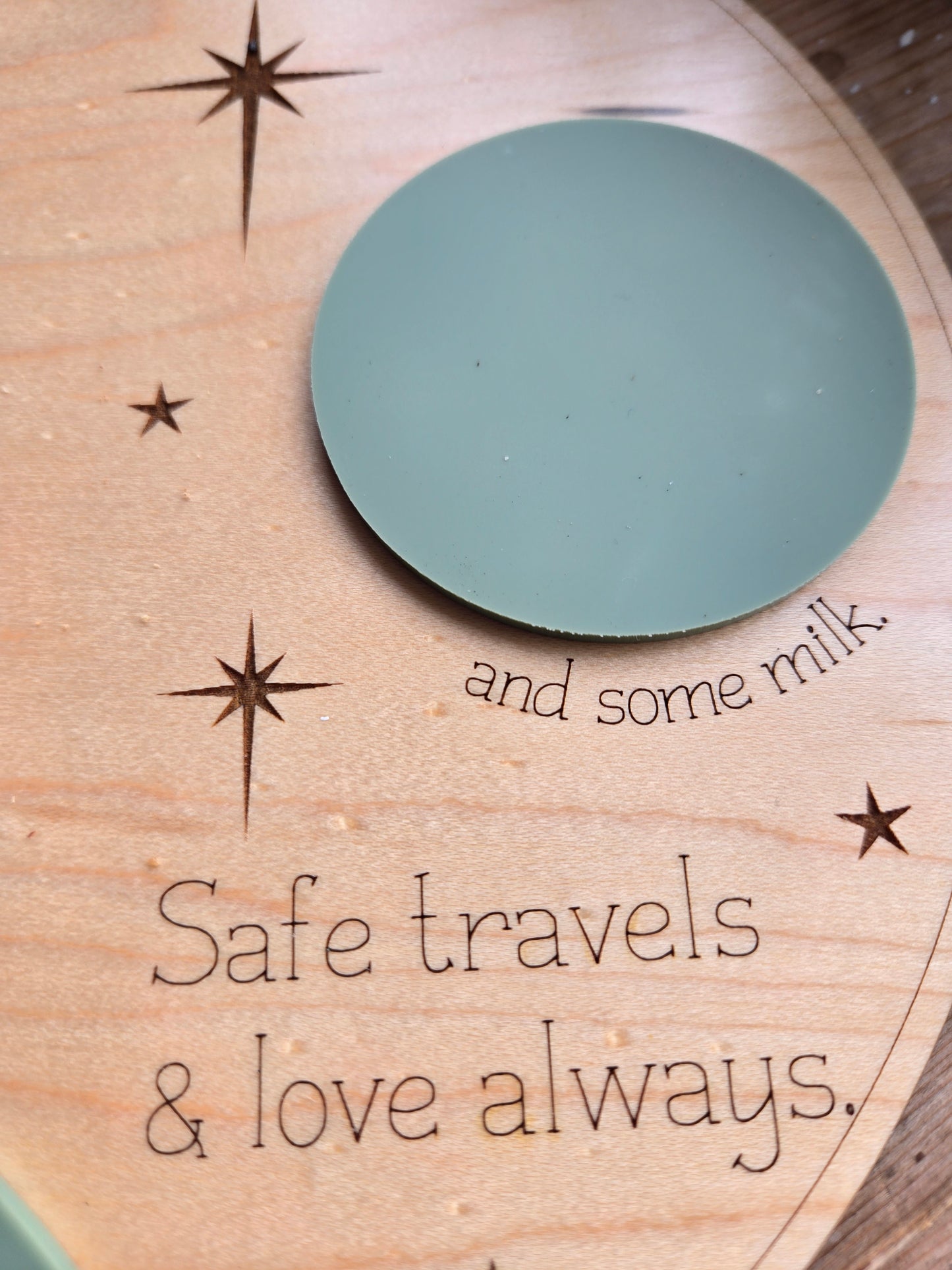 Santa Board for Christmas Eve